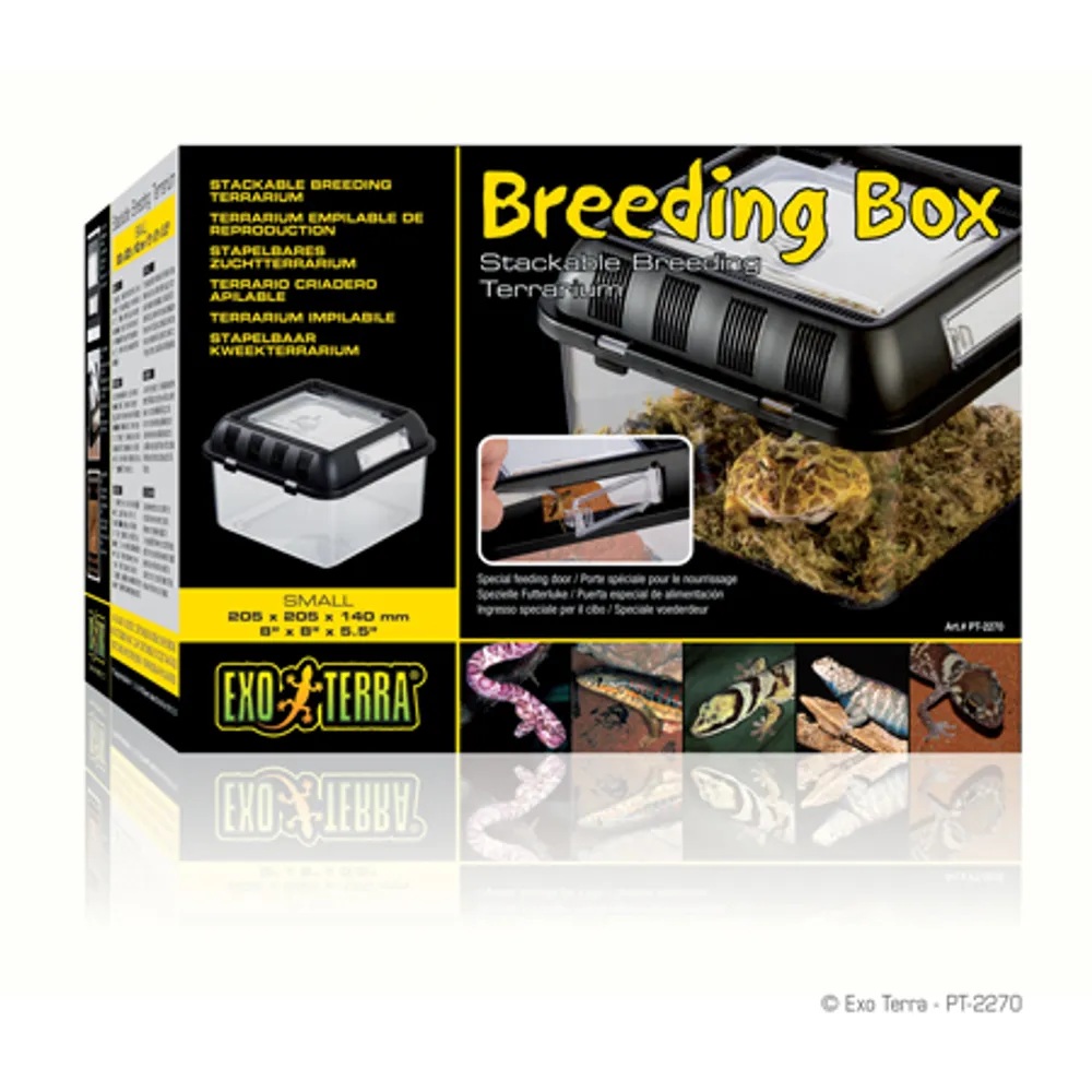 Plast terrarie breeding box