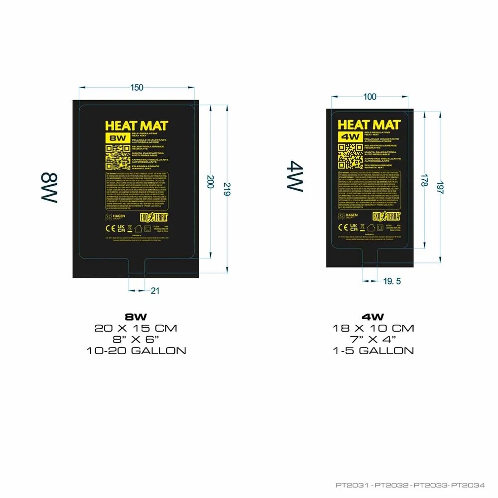 ExoTerra Varmematte Selv-regulerende